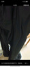 顶峰保罗（Dingfengbaoluo）纯棉裤子男春季日系大码百搭宽松工装束脚休闲长裤WH5610黑色3XL 实拍图