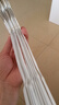 宣室堂衣架 加粗无痕晾衣架 阳台衣服架子 衣挂防滑衣撑 白色40g-【10支】 实拍图