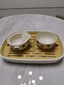 拜杰茶盘茶托 茶台小茶盘功夫茶具托盘储水式简约沥水盘茶海 小号 实拍图