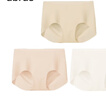 ubras无尺码包臀无痕隐形高弹女士内裤女7A抗菌棉裆平角裤-3条装均码 实拍图