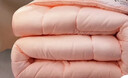 富安娜 舒暖七孔抗菌 纤维被 冬厚被 5.7斤 203*229cm 粉色 实拍图