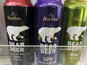 豪铂熊（BearBeer）小麦拉格黑啤烈性啤酒500ml*12听全家福礼盒装 德国进口京东自营 实拍图