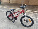 京东京造20寸儿童自行车6-12-13岁山地自行车学生 7速碟刹升级款-红色 实拍图