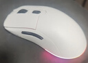 达尔优(dareu) 牧马人轻量版 EM903无线鼠标 游戏鼠标 双模鼠标 TYPE-C充电 5档可调8000DPI 白色 实拍图