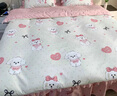 A类床上四件套儿童可爱卡通图案床裙4件套宿舍被套床单人三件套 可爱萌宠-米【亲肤裸睡/A类母婴级】 床裙款 1.5*2m四件套-被套200x230cm 实拍图