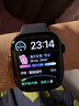 Apple/苹果 Watch Series 10 智能手表GPS款46毫米亮黑色铝金属表壳黑色运动型表带M/L MX273CH/B 实拍图
