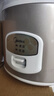 美的（Midea） 微压电饭煲 精铸发热盘大容量简单易控 黑晶内胆家用迷你小电饭锅 1-2-3-5-8人家用商用 3升黑晶内胆MB-WYJ301 （2-6人） 3L 实拍图