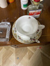 瓷侠客轻奢咖啡杯套装骨瓷精致欧式咖啡杯小奢华杯碟陶瓷英式下午茶茶具 富士山 杯碟一套 实拍图