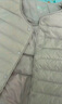 雪中飞经典新款基础舒适轻薄羽绒便捷短款保暖羽绒小马甲轻盈便携舒适 静谧灰|8210-女 M 165/88A 实拍图