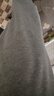 七匹狼【纯棉抑菌】保暖内衣男秋衣秋裤套装圆领秋冬棉毛 深灰 L 实拍图