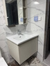 九牧（JOMOO）浴室柜 陶瓷一体盆抗菌洗脸盆柜组合冷灰70cm A2741-13LD-5 实拍图