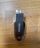 闪迪（SanDisk）64GB USB3.2 U盘 CZ550黑色 读速100MB/s 安全加密 数据恢复 学习办公电脑车载 高速大容量优盘 实拍图