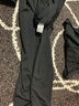 柯帛新款秋冬季跑步运动套装女长袖外套健身房短裤瑜伽服大码宽松服 黑白帽衫五件套 XL（120-140斤） 实拍图
