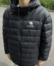 骆驼（CAMEL）户外羽绒服冬季新款男女同款高蓬防风保暖外套大朵鸭绒面包服 实拍图