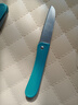 不锈钢折叠水果刀具家用切瓜果刀厨房去皮刀学生便携式分切果蔬刀 随机颜色1把 实拍图