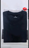 京东京造【液氨抗皱】t恤男长袖男士t恤纯棉白小T衣服 深藏青 M 实拍图