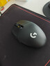 罗技（G）304 LIGHTSPEED无线鼠标 游戏鼠标 轻质便携 鼠标宏 绝地求生FPS英雄联盟吃鸡 生日礼物 黑色 实拍图