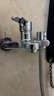 HOMK【德国】全铜混水阀淋浴水龙头花洒套装全套增压花洒冷热浴缸龙头 【亮银】单混水阀/附安装配件 实拍图