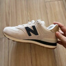 NEW BALANCE NB574官方休闲鞋男鞋女鞋秋冬休闲复古舒适透气百搭轻便运动鞋 灰色 ML574LGI 39.5 (脚长24.5cm建议拍大半码) 实拍图
