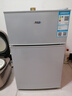 奥克斯（AUX）家用双门迷你小型冰箱 冷藏冷冻保鲜小冰箱 宿舍租房节能电冰箱 【国家补贴】BCD-24K118 基础款 银色 实拍图
