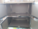灏邦不锈彩钢碗柜储物铝合金柜餐边灶台柜阳台碗柜茶水柜收纳阳台柜 二层长50宽35高66 实拍图
