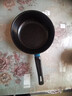 【亏本清仓】韩式麦饭石色不粘锅平底锅铁锅电磁炉不带盖 黑色小煎锅 16cm 实拍图