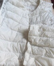 雪中飞经典新款基础舒适轻薄羽绒便捷短款保暖羽绒小马甲轻盈便携舒适 黎蔓卡其|7202-女 L 170/92A 实拍图