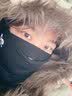 渠辰滑雪面罩滑雪护脸头套保暖围脖防寒冬季骑行速干滑雪装备专用护具 滑雪防寒护脸面罩【黑色】 （男女通用  防寒护脸） 实拍图