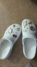 卡骆驰（crocs）经典云朵Clog女沙滩洞洞鞋凉拖鞋206750 206750-100  38  实拍图