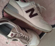 NEW BALANCE NB574官方休闲鞋女鞋复古舒适秋冬透气网鞋轻便百搭潮流运动鞋 米白色 WL574RCF 38 (脚长24.5cm)尺码详询客服 实拍图