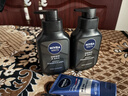 妮维雅（NIVEA）男士洗面奶保湿收缩毛孔深黑DEEP控油细致毛孔洁面双支套装 实拍图