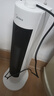美的（Midea）【超级单品】暖风机/小太阳取暖器/全屋升温电暖器/立式轻音电暖气家用电热风扇节能烤火炉 HFV20D 实拍图