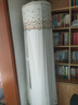 婕茵桐空调防尘罩空调罩立式圆柱形柜机开机不取通用 秋水伊人（咖）开机不取 高180cm (全品牌通用) 实拍图