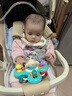 COOKSS宝宝餐椅玩具0-1岁婴儿餐桌吸盘转转乐6个月以上摇铃益智早教玩具 实拍图