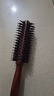 洁比世梳子猪鬃毛斜纹卷发梳子女士男士通用卷发器造型梳美发内扣蓬松梳 实拍图