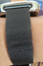 码仕适用华为fit3/4/4pro手表表带米兰尼斯磁吸扣夏天watch fit3/4手环防水运动腕带黑色 实拍图
