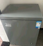 美的（Midea）200升单温家用冰柜减霜非无霜冷藏冷冻两用小冰柜一级能效节能冷柜100/143/200L小型冰箱国家补贴 143升 一级能效丨可冻肉200斤  143KMF 实拍图
