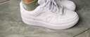 特步板鞋男女秋冬休闲鞋百搭低帮运动鞋潮流滑板鞋舒适小白鞋 白色-女子 【新旧版随机发货】 37 实拍图