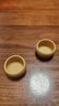 藏壶天下宜兴紫砂品茗杯原矿紫砂配壶专用小口泡茶杯小杯子主人杯元宝对杯 段泥款 对杯 30ml 实拍图
