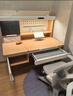 黑白调儿童C2儿童学习桌椅书桌学习桌专用3-18岁实木可升降进口橡胶木小户型 实拍图