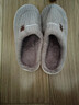 小熊小兔新款秋冬季情侣保暖学生男拖鞋女厚底防滑外穿居家棉拖鞋 小熊小兔棉拖-咖色 44-45 适合43-44 实拍图
