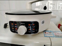 美的（Midea）家用电饼铛烙饼锅 三明治机早餐煎烤机电火锅 电炒锅烤肉锅 65mm加深 多功能锅 抗菌电煎锅JKE3062 实拍图