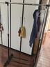溢彩年华晾衣架落地置物简易衣架挂衣服卧室挂衣架阳台晾衣杆凉晒衣架2501 实拍图