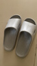 JOYTOUR旅行便携拖鞋可家用待客酒店防滑拖鞋洗澡一次性拖鞋灰色42-43 实拍图