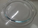 格娜斯双耳透明耐热玻璃碗大号带盖微波炉专用碗汤碗面碗沙拉碗餐具1.5L 实拍图
