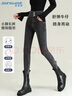 真维斯（JEANSWEST）牛仔裤女士长裤高腰2025秋季紧身显瘦修身小脚裤子女烟灰色30 实拍图
