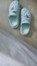 京东京造【抗菌洞洞鞋】凉鞋情侣旅行沙滩两穿eva凉拖鞋女士天蓝 39-40 实拍图