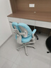 京东京造儿童学习椅学生椅子写字椅 儿童座椅【升级固定气杆定向椅座】蓝 实拍图