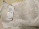 都市丽人内衣女浮雕新中式国风提花文胸无钢圈聚拢无痕裸感亲肤文胸罩 檀香肤 XL 【85ABC】推荐125-140斤 实拍图
