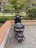 破界猛禽x5燃油踏板摩托车150新款省油实用外卖代步高颜值标准版哑黑 实拍图